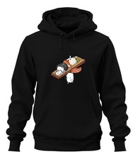 Kawaii Sushi Niedlich Onigiri Nigiri Katze Cartoon Japan Anime Unisex Hoodie Kap