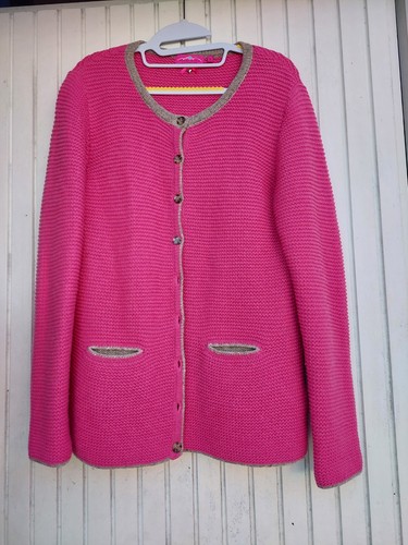 Woll strickjacke pink - woll-, strickjacke,