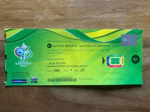 Sammler ticket 2006 - sammler-ticket,