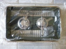 Edelstahl Tischräucherofen Grill 2 Spiritus Brenner Ofen Räuchern Forelle – NEU!