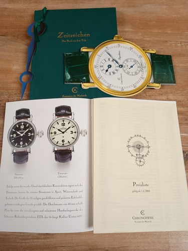Chronoswiss katalog 2002 mit - ,