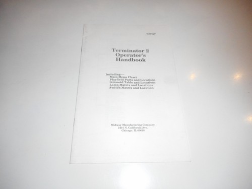 Operation handbook für - operation,
