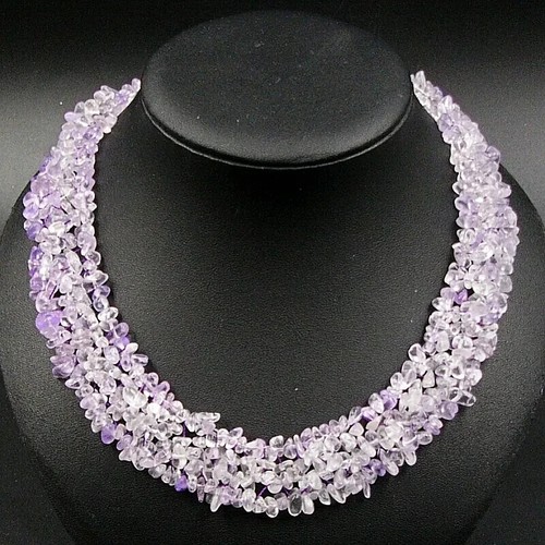 Mehrreihig amethyst splitter - mehrreihig,