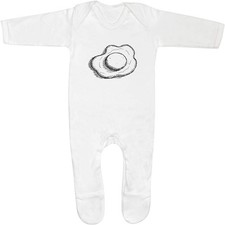 Baby Strampler Jumpsuits / Schlafanzüge "Single Spiegelei" (SS051183)