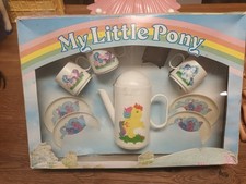 My Little Pony Vintage G1 Merchandise Geschirr Mein Kleines Pony 