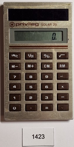 1423 taschenrechner privileg - taschenrechner,