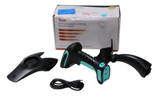 Tera 5100 Kabelloser Handheld-Barcode-Scanner 1D Laser Wireless USB-Wired,B-Ware