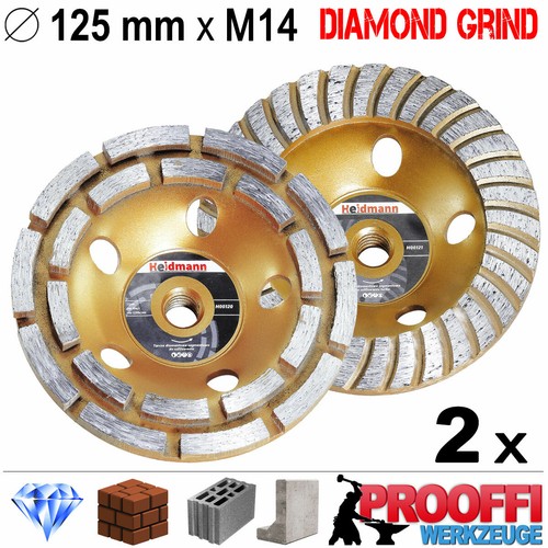 Diamant schleifteller - 2, x