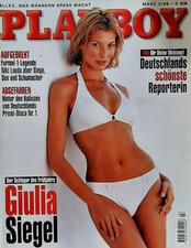 PLAYBOY Deutschland März 1999 ** Giulia Siegel
