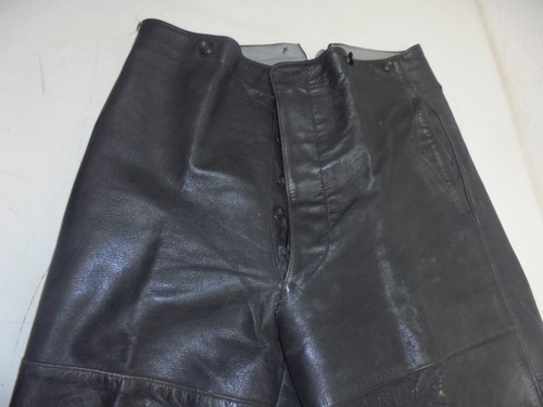 2wk schwarze leder hose - 2wk,