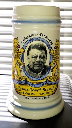 Franz josef strauß bierkrug - strauß,