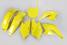 Verkleidungssatz Plastiksatz plastic kit passt an Suzuki Rmz 250 04-06 gelb-weiß