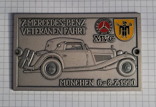 Plakette mercedes veteranen - plakette,