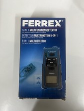 FERREX 5 in 1 Multifunktionsdetektor mit LCD-Anzeige Entfernungsmessung Detektor