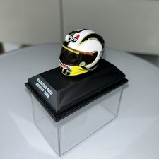 AGV Helm Valentino Rossi Minichamps 1:8 Moto Gp Sachsenring 2006