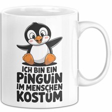 Sarkastischer pinguin tasse - sarkastischer,