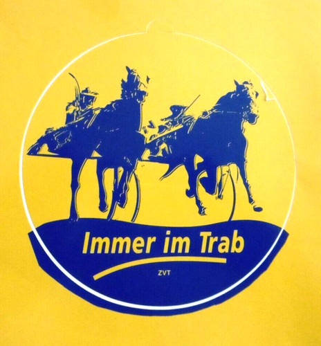 Werbe aufkleber immer trab - werbe-aufkleber,