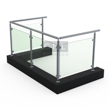 Balkongeländer Edelstahl VSG