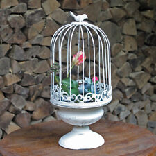Deko Vogelkäfig Shabby Weiß
