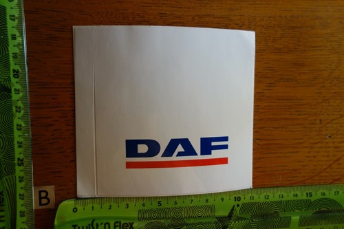 Alter aufkleber lkw truck daf - truck,