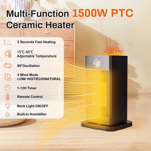 Keramik heizlüfter 1500w - heizlüfter,