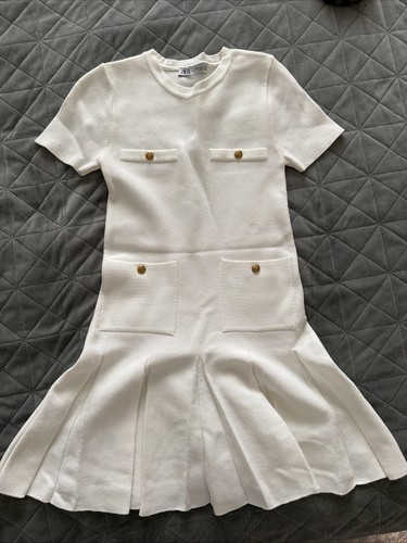Zara kleid 34 weiß - 34,