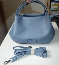 Damen Tasche Hellblau Veganes Leder