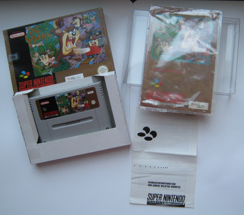 Super nintendo spiel taz mania - super,