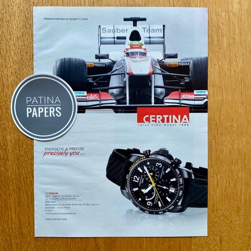 2011 certina podium sauber - certina,
