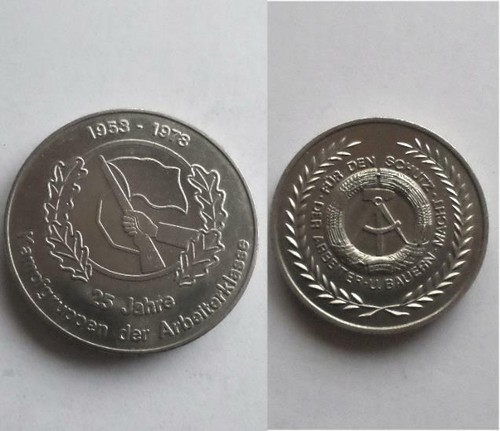 Ddr medaille 1978 jahre - ddr,