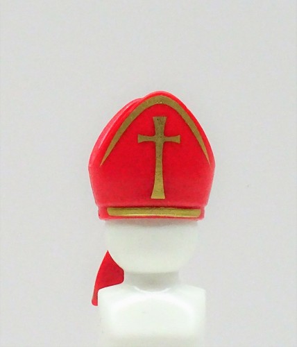 Mitra rot gold playmobil - mitra,