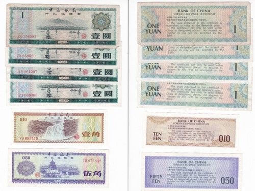Banknoten bank china - 6,