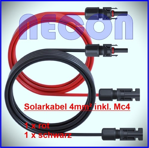 Solarkabel 4mm2 verlängerung - solarkabel,