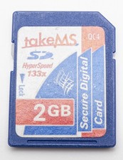 TakeMS 2GB SD Karte Speicherkarte memory card High Speed 133X