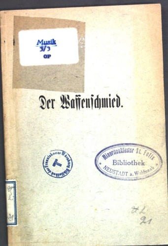 Der waffenschmied komische - der,