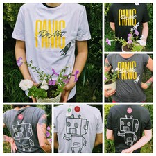 T Shirt Unisex Don't Panic