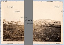 Zerstörte Luftwaffe Flugzeug