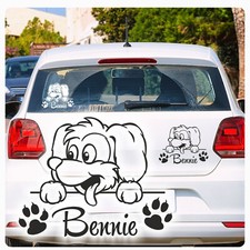 Hund Pfoten Name Wunschname Autoaufkleber Auto Aufkleber Hunde Sticker A1618