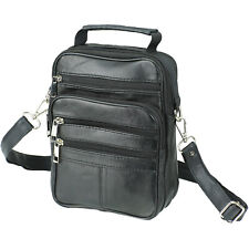 Herren Leder Umhängetasche Arbeitstasche Schultertasche Messenger Flugbegleiter 