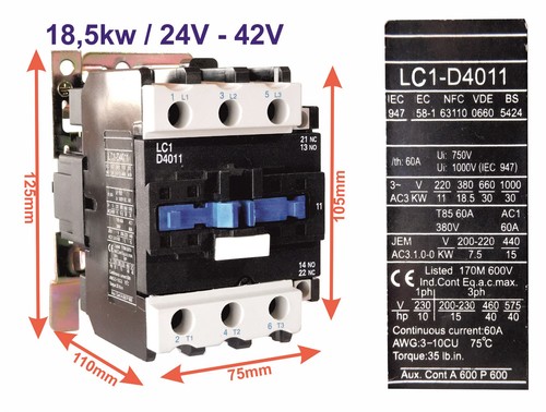 Leistungsschütz d - lc,