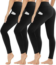 Sportleggings Damen 3er Pack – High Waist, Figurformend & Blickdicht für Yoga