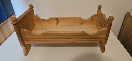 Puppen holzbett bettchen für - puppen,