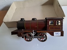 Modelleisenbahn Spur O  Ältere Blech Dampflok Mit Federwerkantrieb  Schlüssel