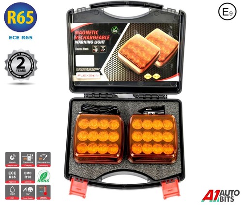 Drahtlose led warnung - drahtlose,