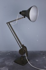 Hadrill Horstmann Simplus Gegenwaage Schreibtischlampe Gold Vintage Retro Licht