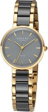 REGENT - Damenuhr Edelstahl