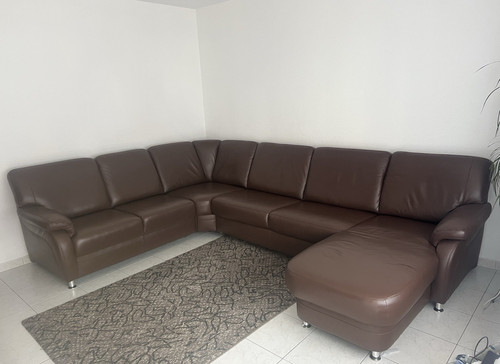 Wohnlandschaft leder braun - wohnlandschaft,