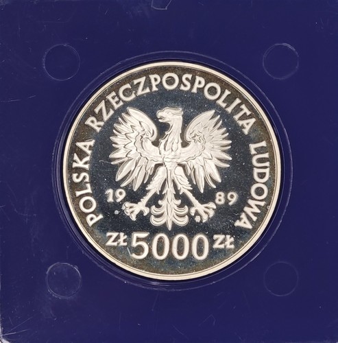 Polen 5000 zloty 1989 toruń - ,