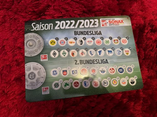 Magnettafel fussball saison - magnettafel,