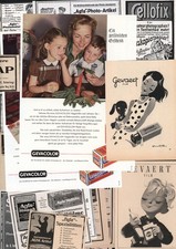 28x Werbung 1908-1955